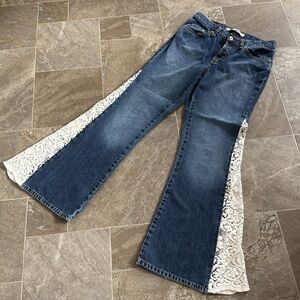 VTG MAVI Button-Fly Denim Jeans (28/30) – Custom Bell Bottoms Flare!